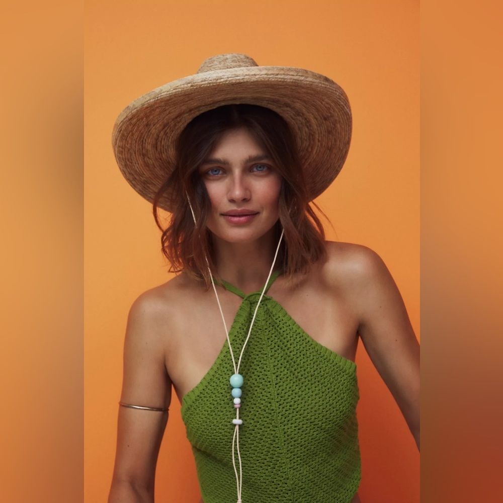 NWT Free People Lack Of Color Western Desert Palma Cowboy Hat Sz L-XL - Picture 6 of 8